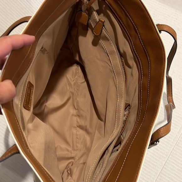 Nine West Stripe Tote Bag - Picture 5 of 5